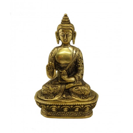 Statue Bouddha protection 17 cm IN21162